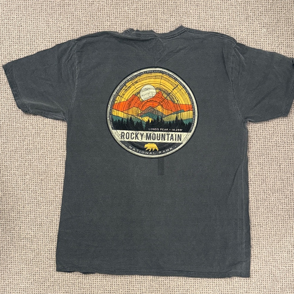 Colorado Longs Peak tee - size L - Picture 4 of 5